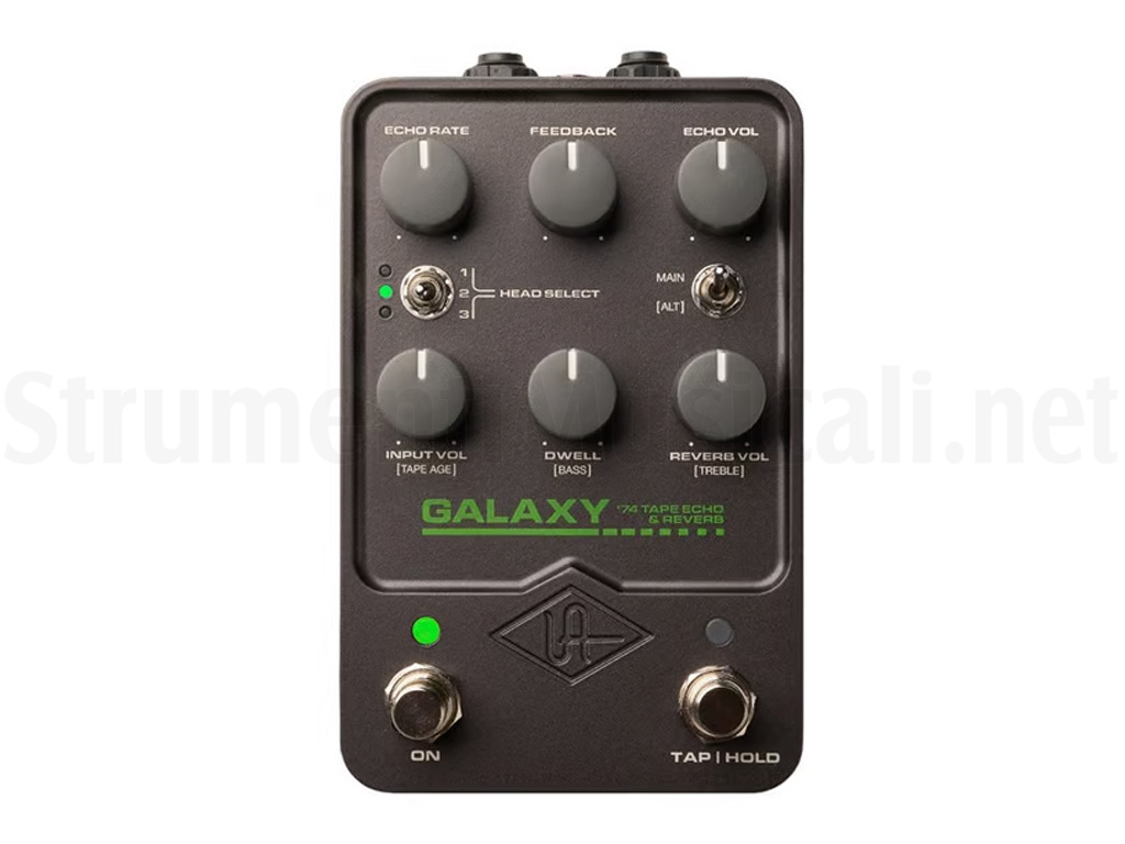 ギター UAFX Galaxy '74 Tape Echo & Reverb UNIVERSAL AUDIO UAFX Galaxy '74 Tape Echo & Reverb | Strumenti