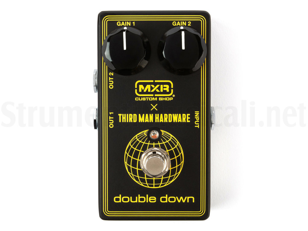 MXR CSP042 X Third Man Hardware Double Down Pedal | Strumenti