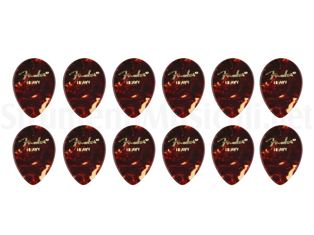 FENDER 351 Shape Classic Extra Heavey Plettro - Zecchini - Strumenti - Foto 3