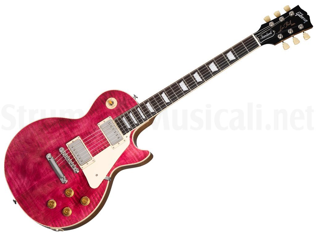GIBSON Les Paul Standard 50s Figured Top Translucent Fuchsia