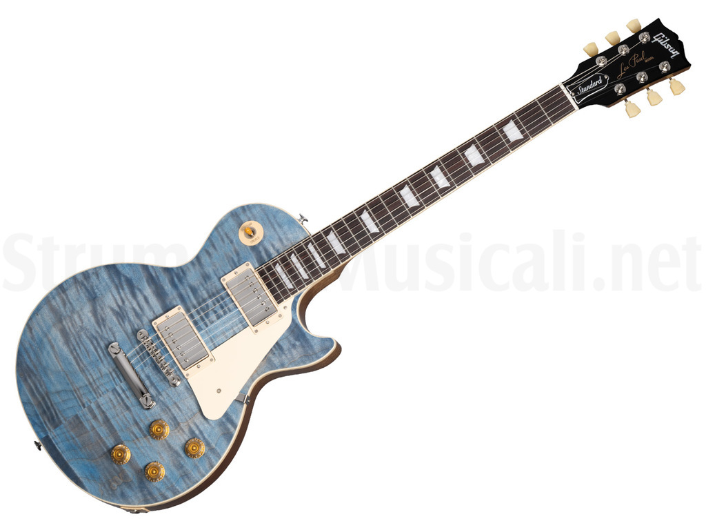 極希少/西ドイツ盤◆北欧AOR◆LAVA/PRIME CUTS BEST盤 Gibson Les Paul Standard 50s Figured Top Ocean Blue [222930347]