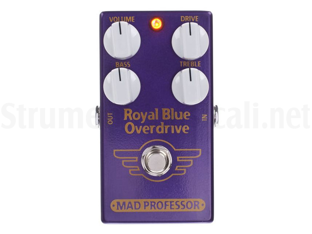 Mad Professor 【 Blue Overdrive】 MAD PROFESSOR Royal Blue Overdrive | Strumenti Musicali .net