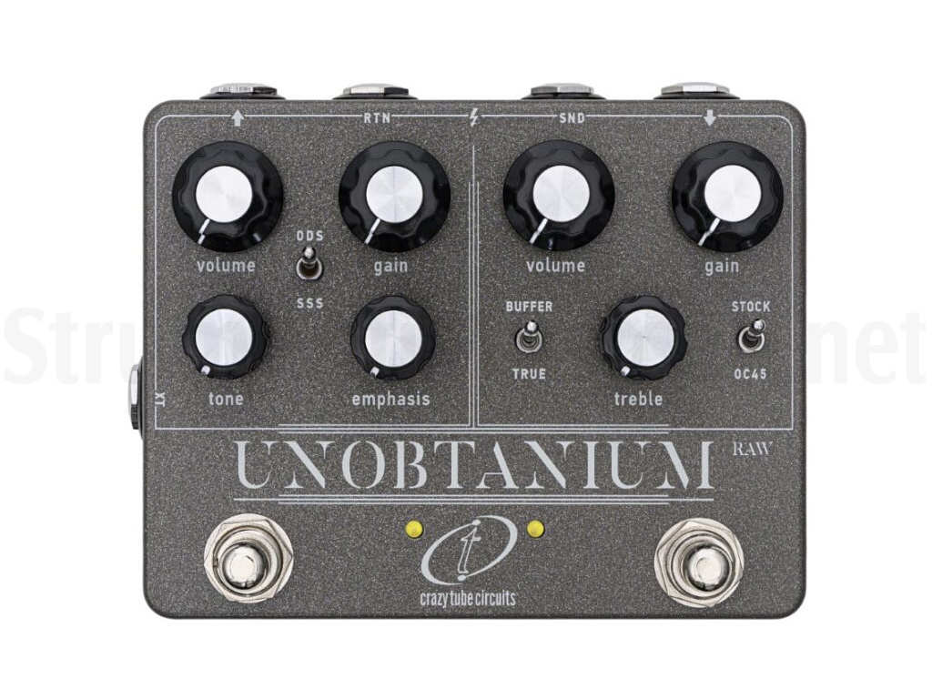ギター Crazy Tube Circuits Unobtanium Raw CRAZY TUBE CIRCUITS Unobtanium RAW | Strumenti Musicali .net