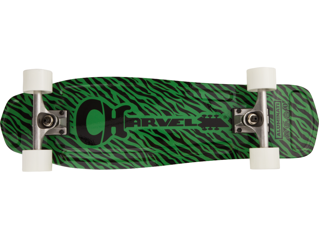Charvel Neon Green Bengal Skateboard by Alumanati スケート