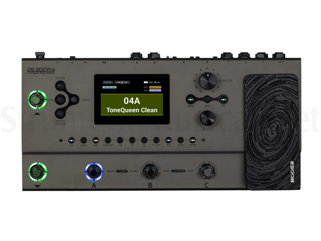 GE200 【17】 Mooer GE200 Multi Effects Pedal | Gear4music