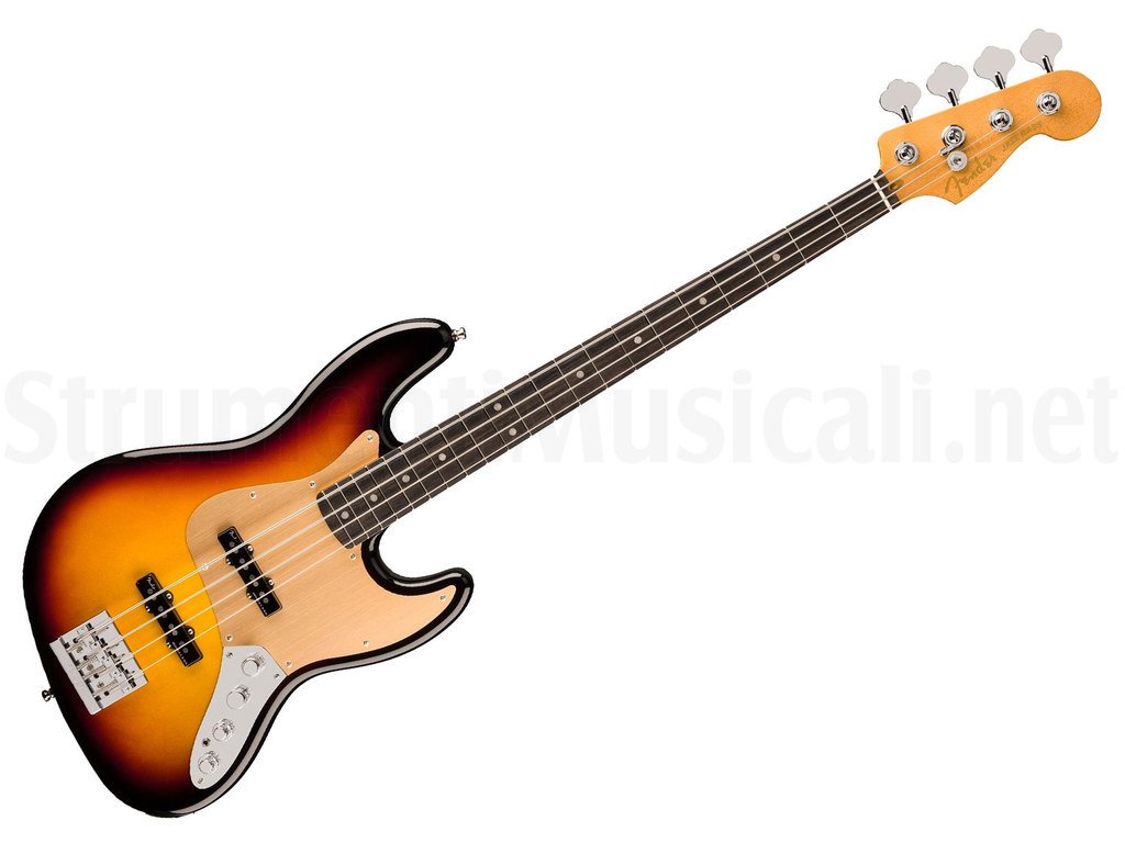 FENDER American Ultra II Jazz Bass EB Ultraburst | Strumenti