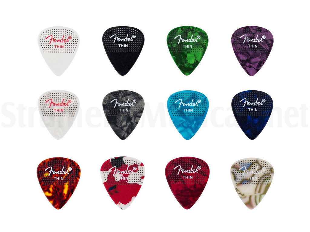 Plettri Fender 351 Celluloid Pesanti Viola Confezione 12 Plettri Fender 351 In Celluloide – Pesanti, Colore Viola, Confezione Da 12 Plettri Celluloid Pesanti - Foto 8