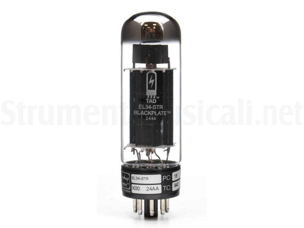 TUBE AMP DOCTOR EL34-STR Blackplate (valvola singola) | Strumenti