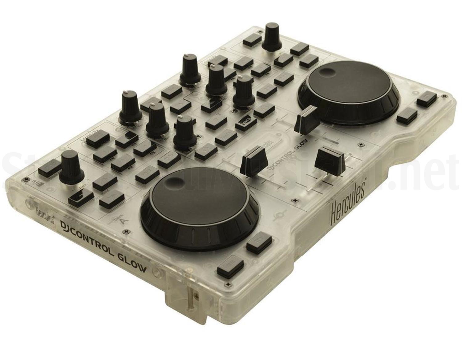 HERCULES DJ Control Glow Green Strumenti Musicali