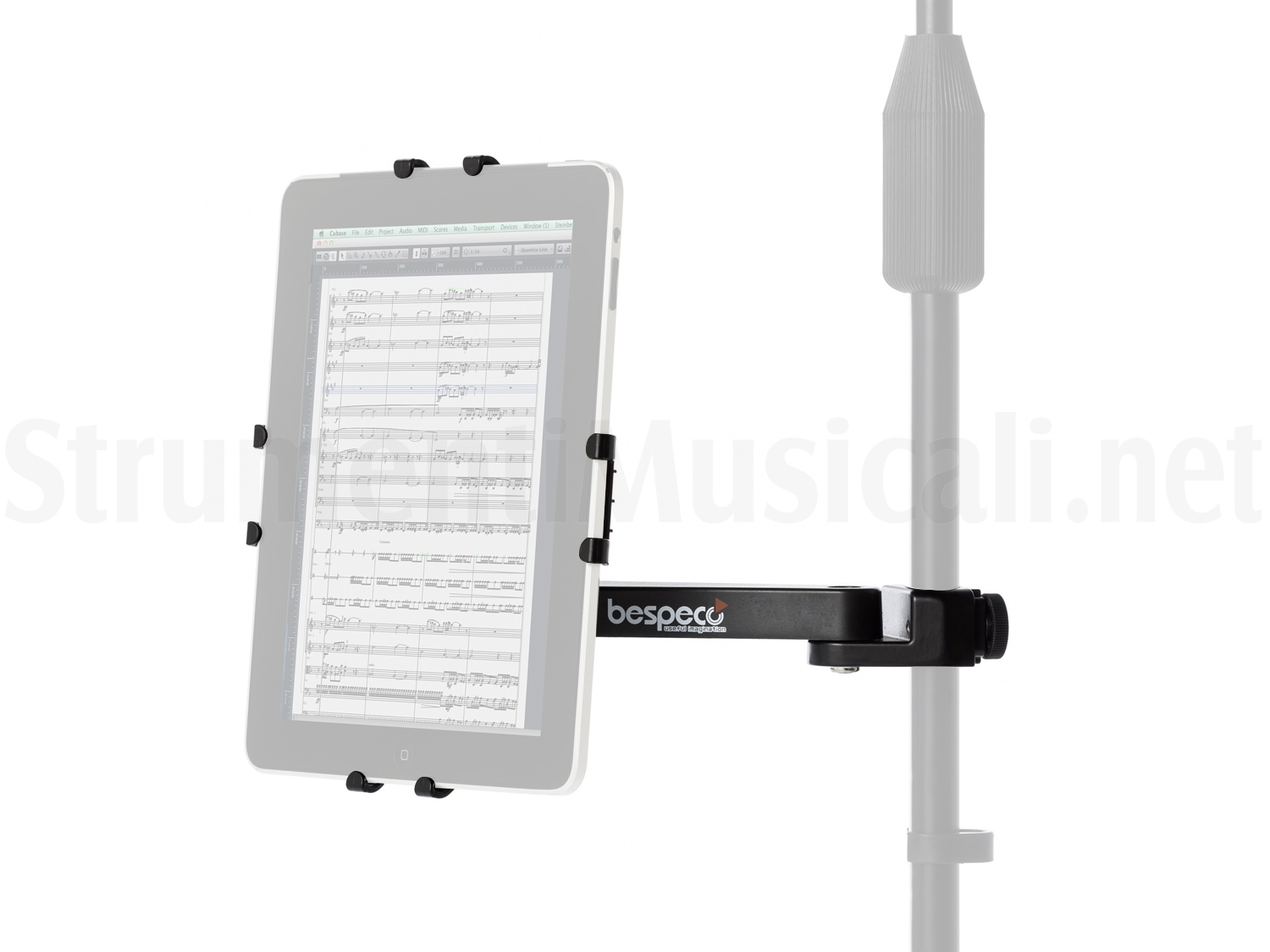 SUPPORTO TABLET PER ASTA MICROFONICA BESPECO TAB100 