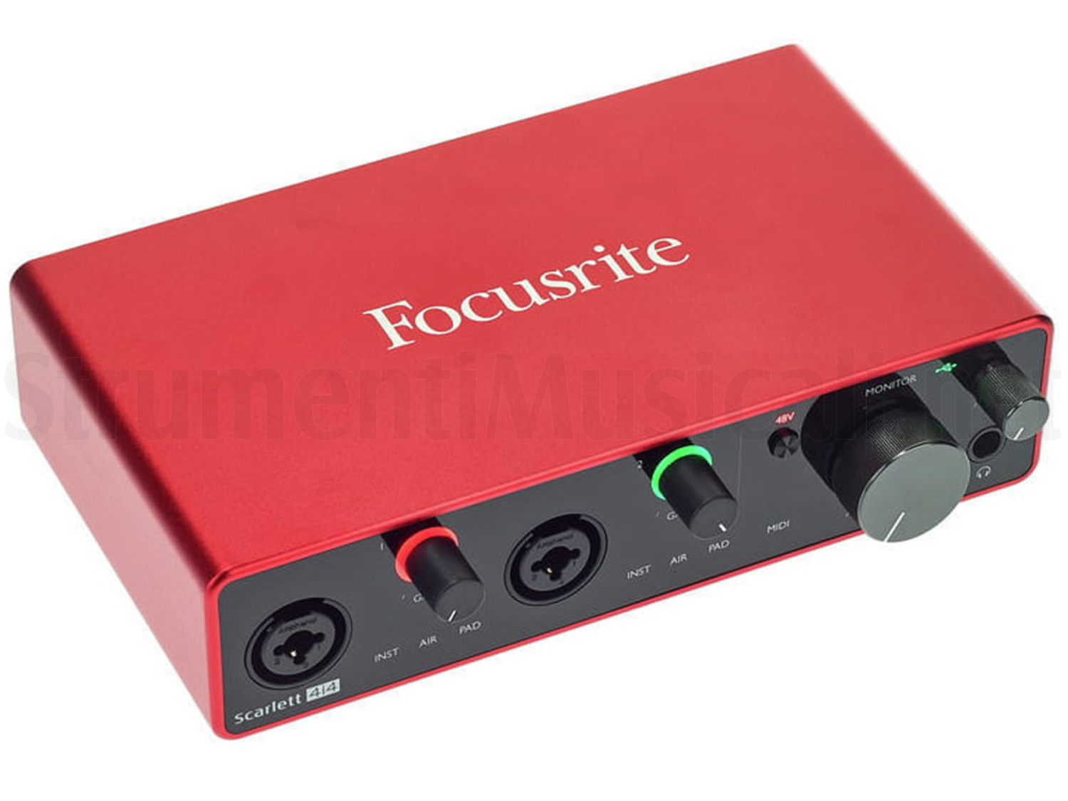 FOCUSRITE SCARLETT 4i4 3rd Gen interfaccia scheda audio per musicisti produttori 