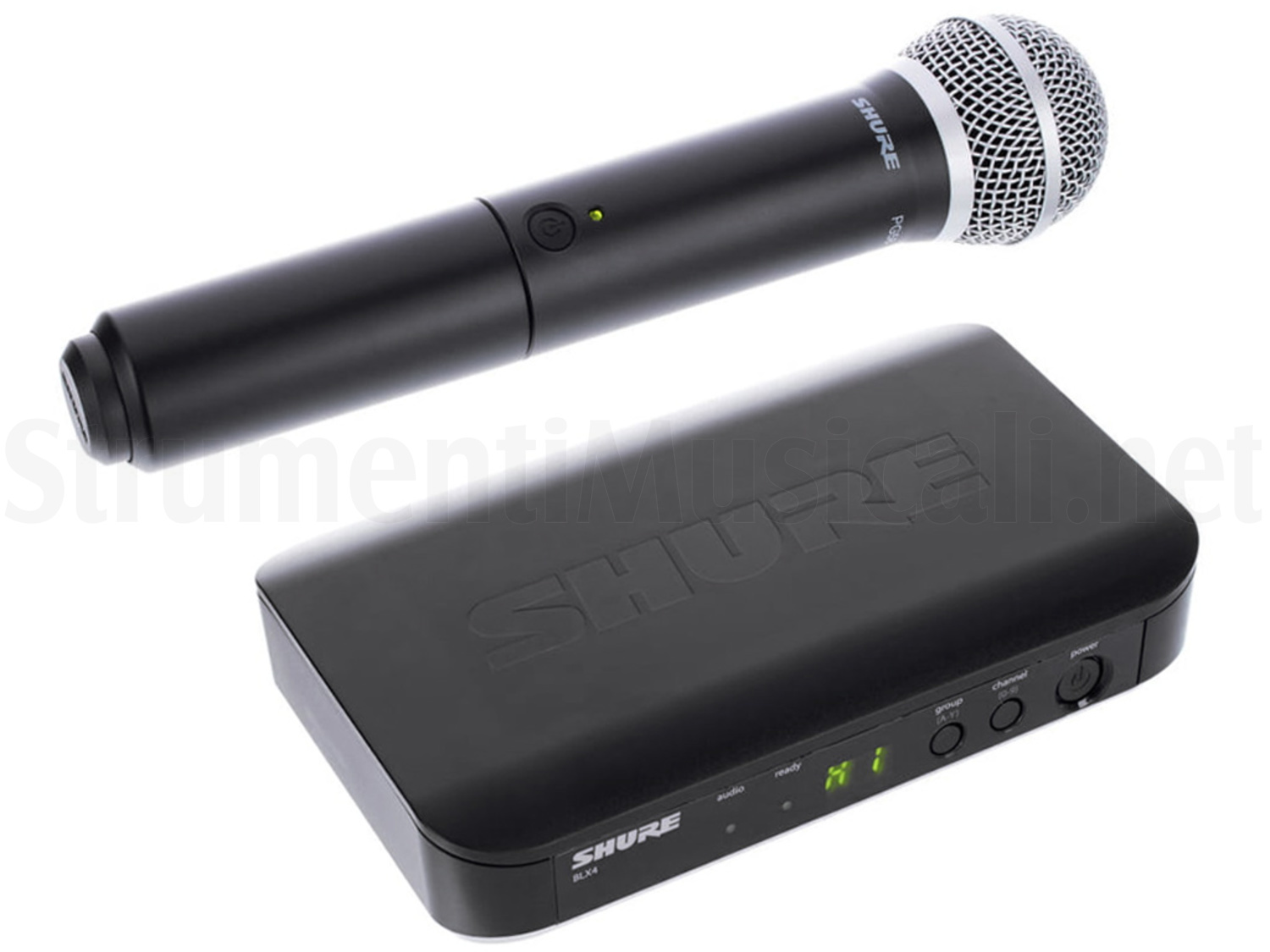 Shure BLX24E/PG58 &ndash; Microfono Palmare Wireless &ndash; Nuovo