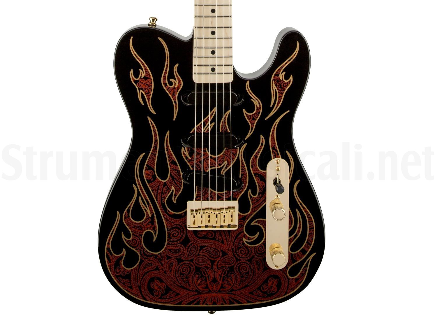 FENDER James Burton Tele Red Paisley Strumenti Musicali