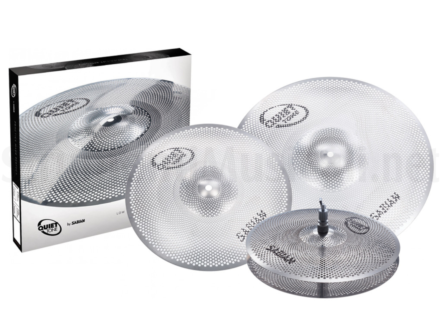 SABIAN QTPC502 Quiet Tone Low Volume Cymbals Set Strumenti Musicali