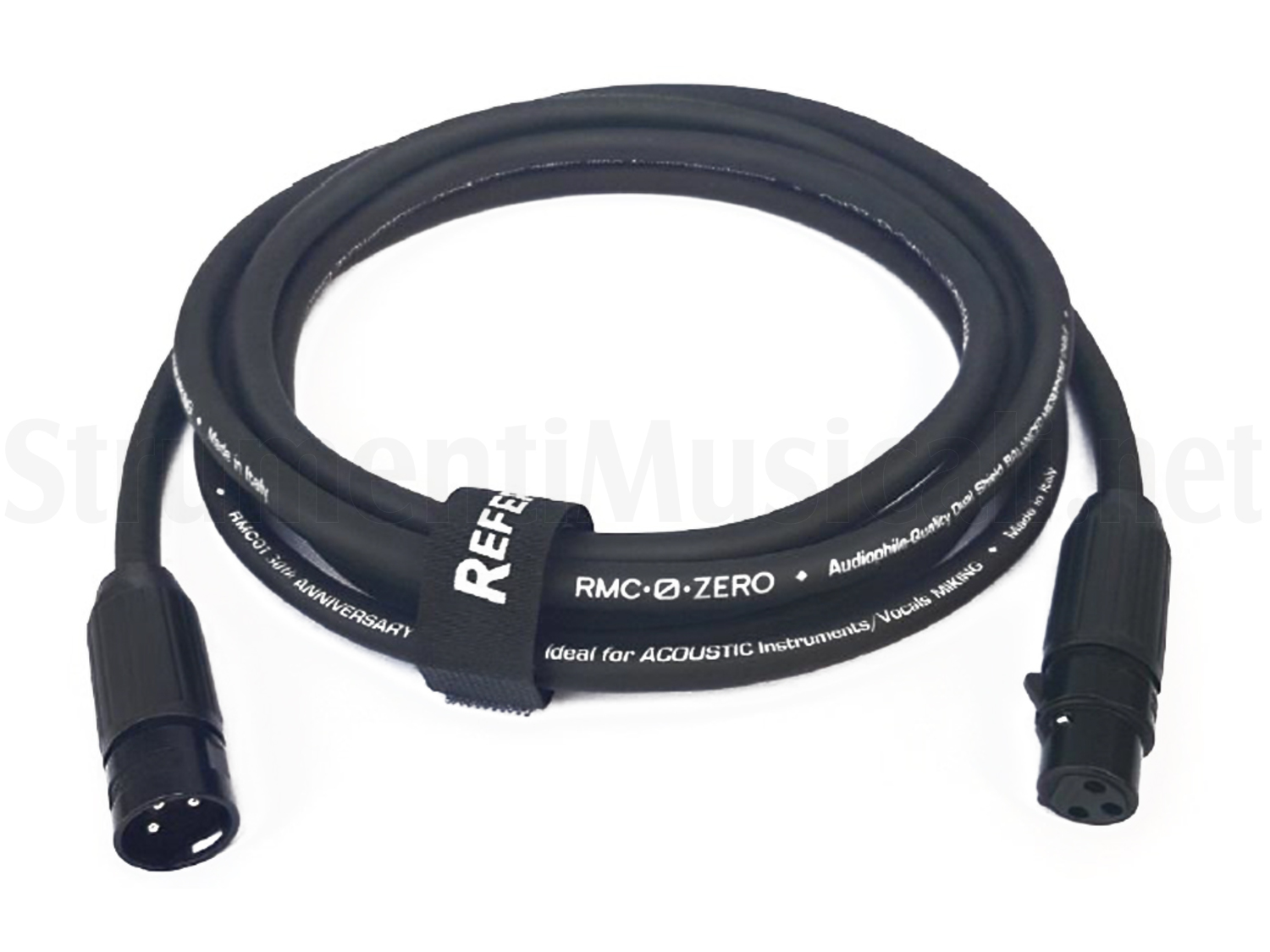 Reference Cables RMC 01 マイクケーブル 黒 XLRメス-XLRオス 1m-