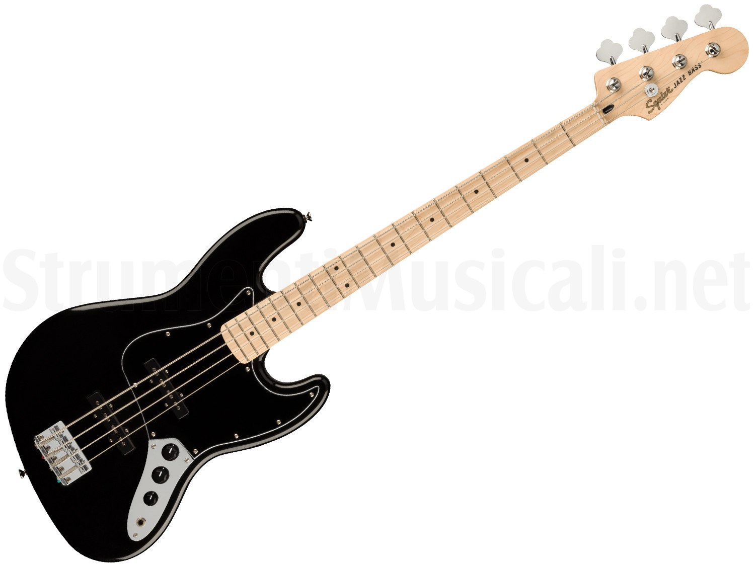 FENDER Squier Affinity Jazz Bass MN Black | Strumenti Musicali .net