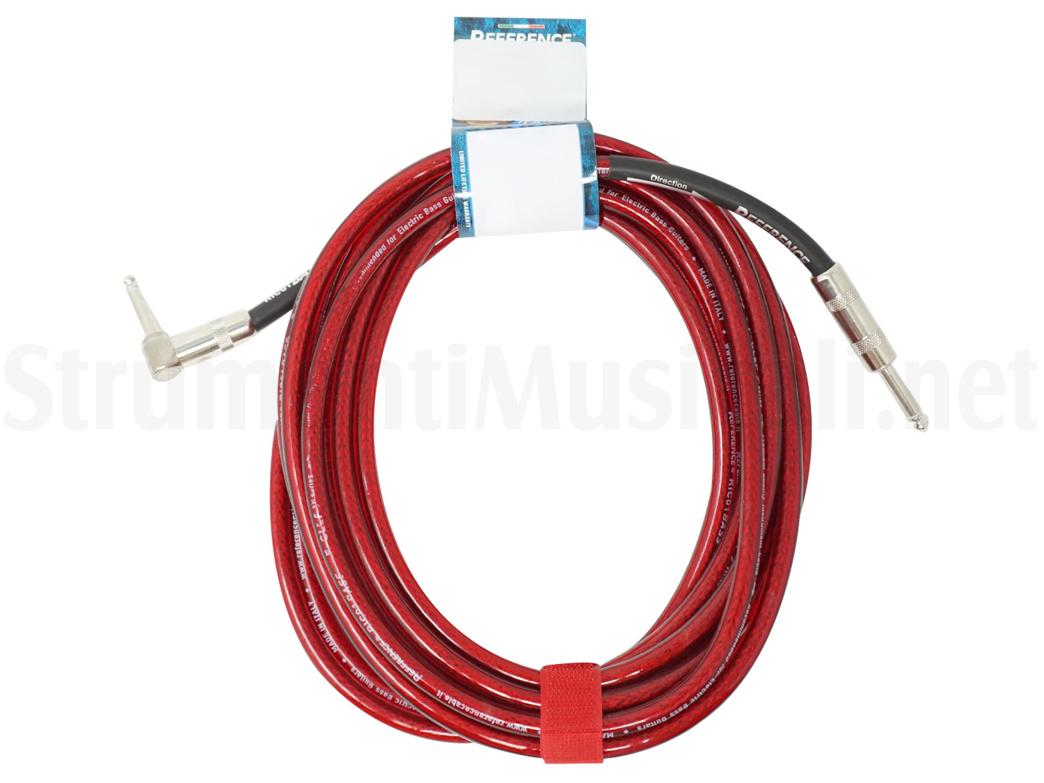 Reference Cables RIC 01 ライブ用 黒 ストレート-Ｌ字 3m