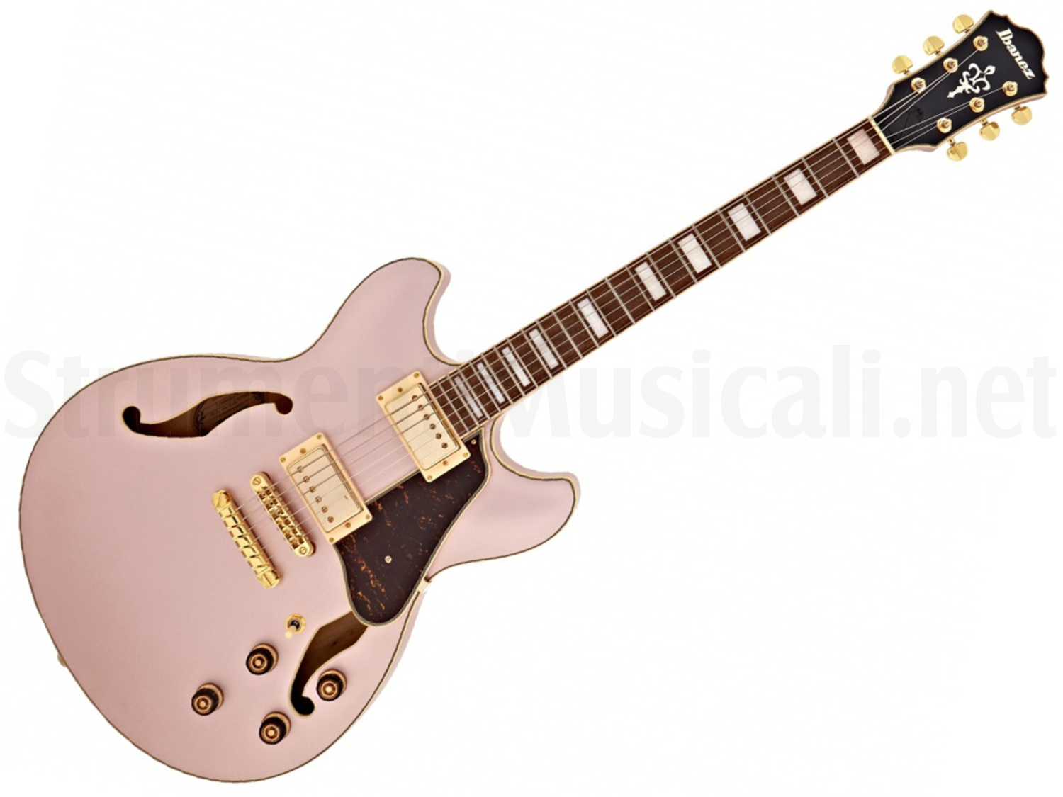 ibanez as73 rose gold