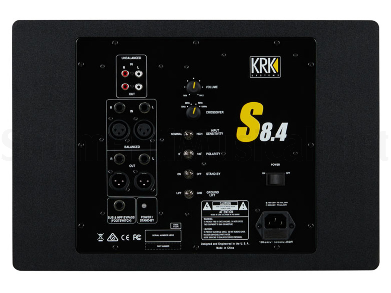 KRK S8.4 Strumenti Musicali
