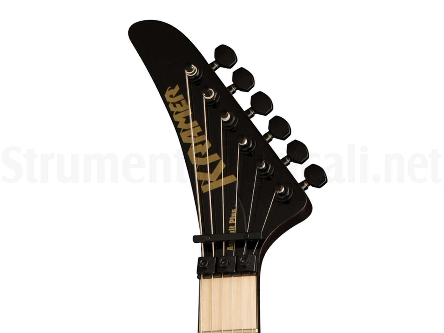 Kramer Reverse Clock KRAMER Assault Plus Reverse Headstock Maple Fretboard Bengal Burst ...