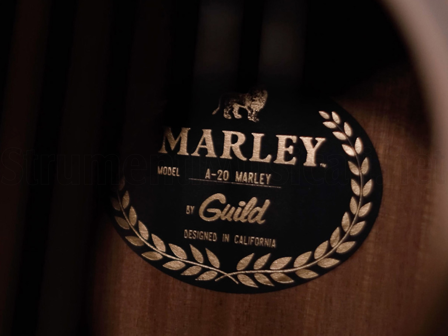 GUILD A 20 Bob Marley Limited Edition Strumenti Musicali 