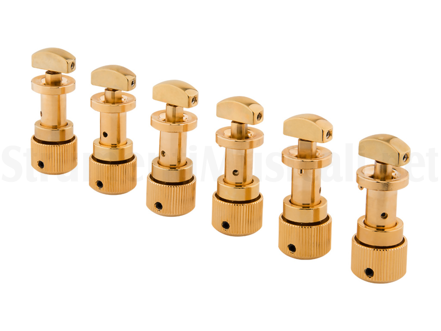 GIBSON Steinberger Gearless Tuner Set Gold Strumenti Musicali