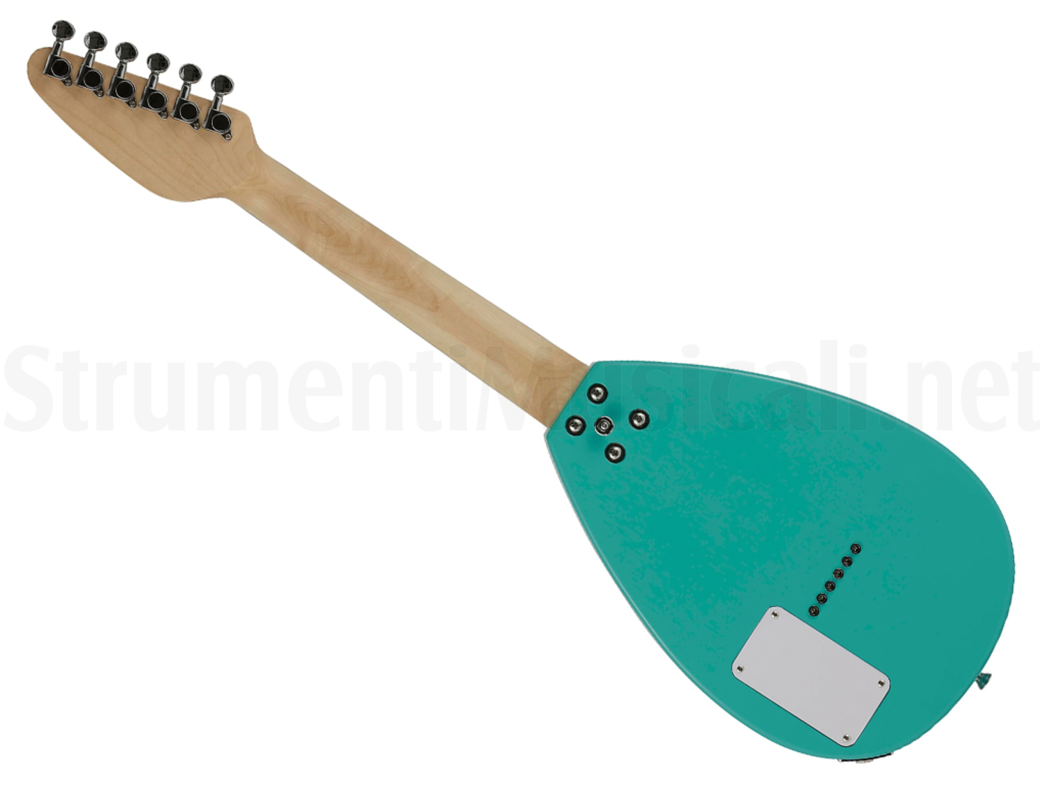 VOX Mark III Mini Electric Guitar Aqua Green Strumenti Musicali