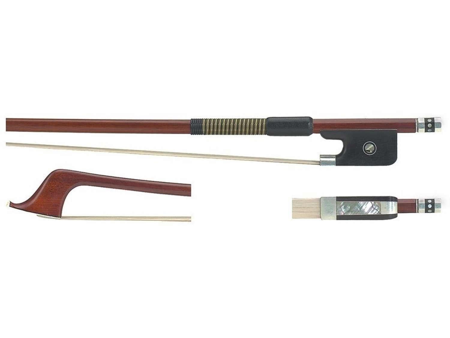GEWA Archetto Bach Per Viola Da Gamba Legno Brasil | Strumenti Musicali .net - 10