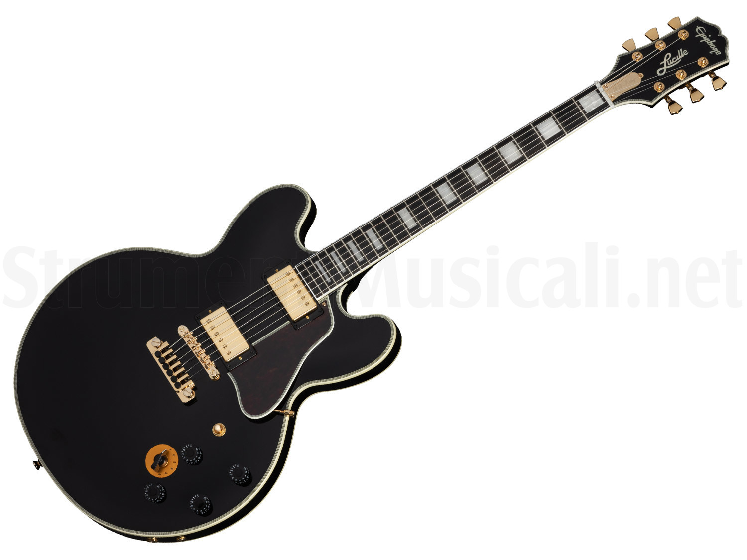 EPIPHONE B.B. King Lucille Ebony With EpiLite | Strumenti Musicali .net