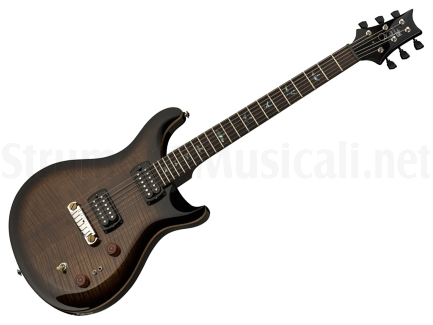 PRS SE Pauls Guitar Black Gold Burst Strumenti Musicali