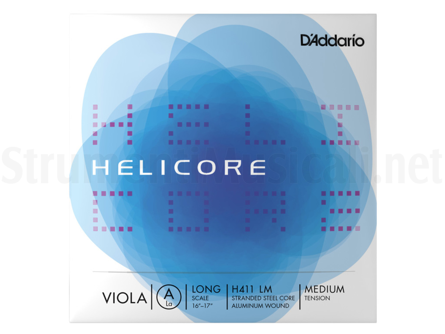 D'ADDARIO H310W HELICORE 4/4 MEDIUM-TENSION VIOLIN WITH WOUND E-STRING D'ADDARIO H310W HELICORE 4/4 MEDIUM-TENSION VIOLIN WITH WOUND E-STRING