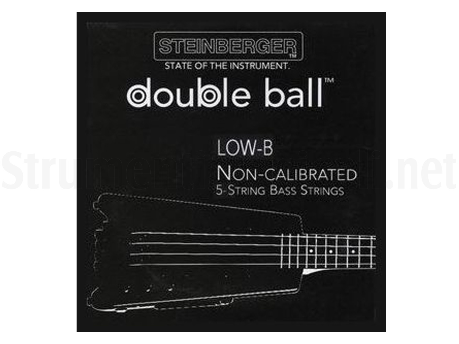 STEINBERGER SST111 5 Double Ball End Bass Guitar Strings Low B