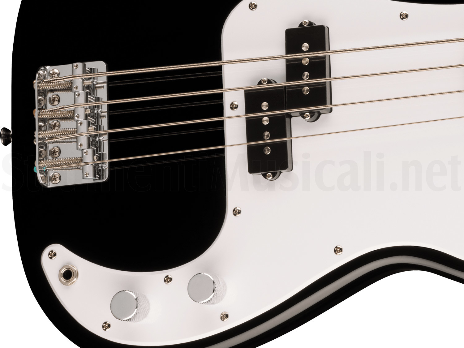 FENDER Squier Sonic Precision Bass LRL Black Strumenti Musicali