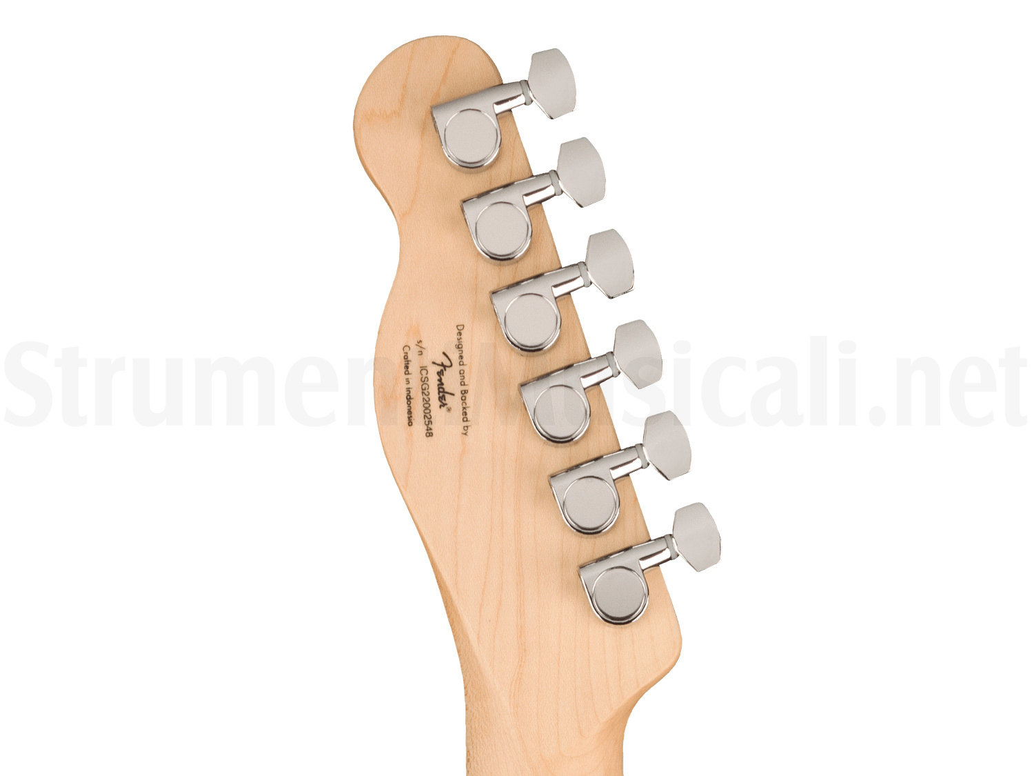 FENDER Squier Sonic Esquire H MN Arctic White Strumenti Musicali