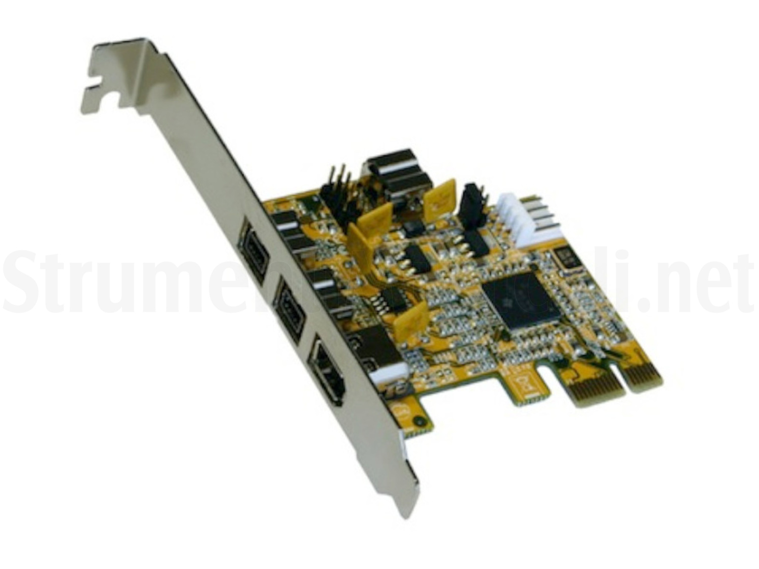 PROJECT LEAD Schede PCIe Firewire 800/400 Chipset Texas Instruments ...