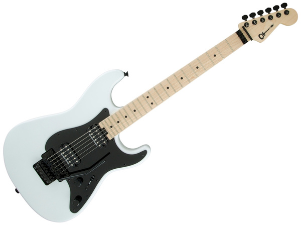 CHARVEL Pro-Mod So-Cal Style 1 HH FR MN Snow White with Black Pickguard