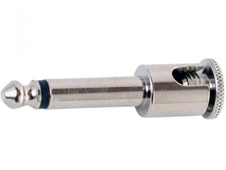 KLK 3 NERO Maschio Jack 6,3 Mm Femmina Stereo Con Protezione Antipiega