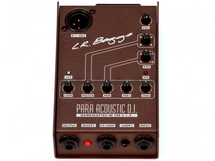LR Baggs Sistema Microfono Per Chitarra Western Con Preamp Endpin E Custodia Batteria - Tecnologia TRU MIC