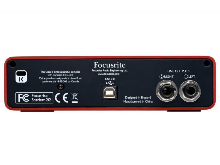 FOCUSRITE Scarlett 2i2 | Strumenti Musicali .net