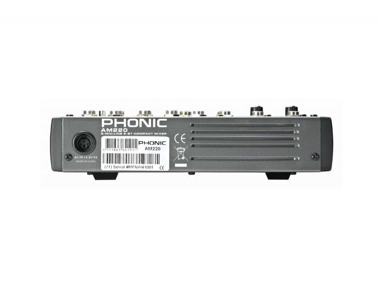 配信機器・PA機器・レコーディング機器 PHONIC AM220 Phonic(フォニック) ／ Mixer AM220 - アナログミキサー - の