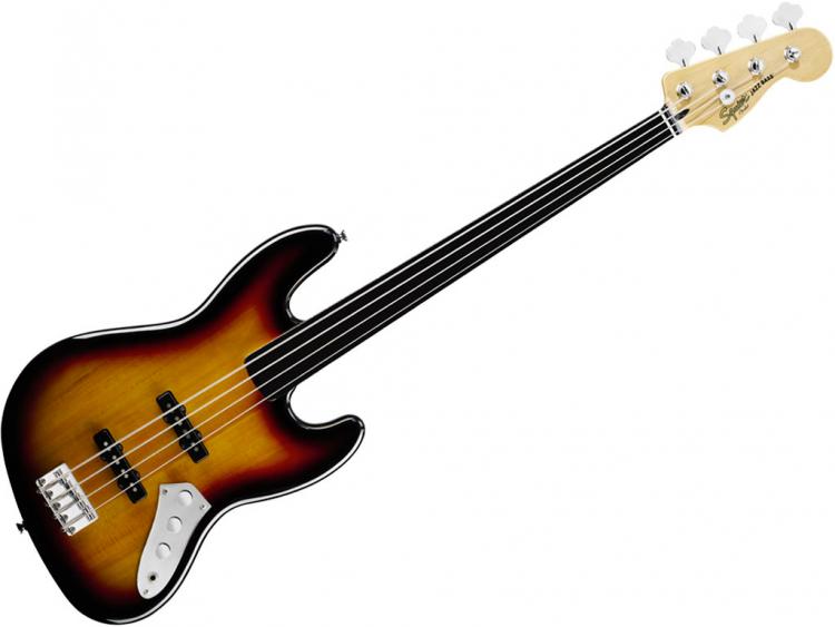 Fender squier vintage modified fretless jazz bass new arrivals