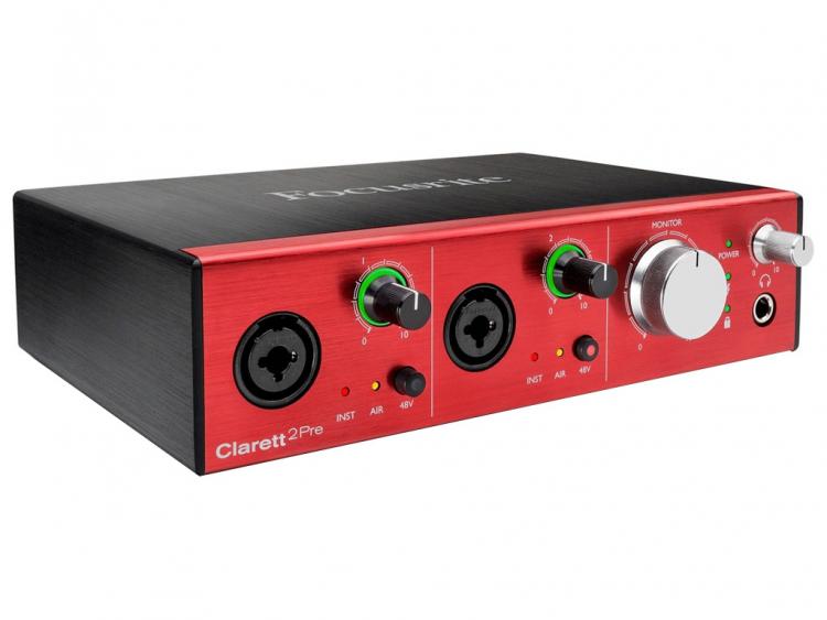 FOCUSRITE Clarett 2Pre | Strumenti Musicali .net