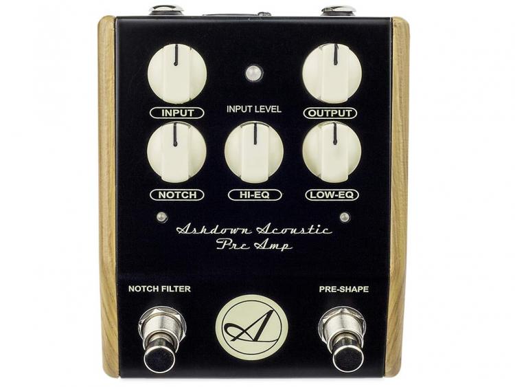 ギター Ashdown WOODSMAN Acoustic Preamp Pedal ASHDOWN Woodsman Pedal | Strumenti Musicali .net