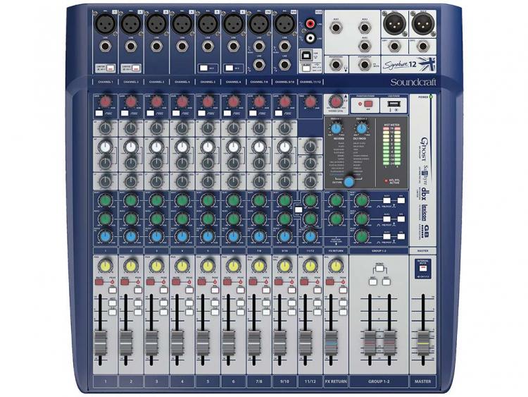 SOUNDCRAFT アナログミキサー Signature 12 MTK Signature 12 MTK | Soundcraft - Professional Audio Mixers