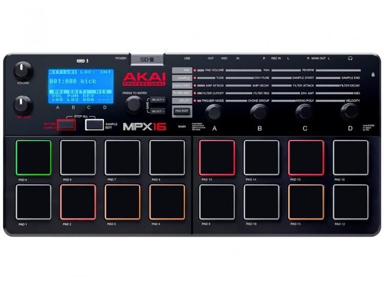 AKAI MPX 16 www.krzysztofbialy.com