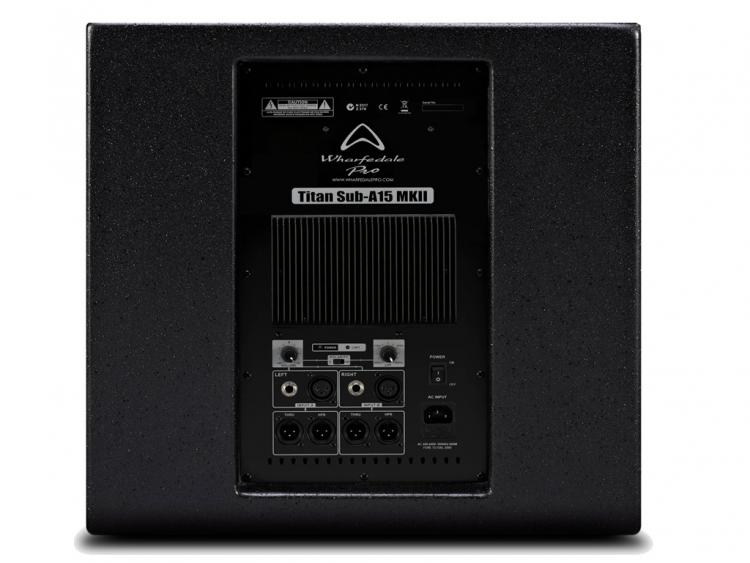 WHARFEDALE Titan Sub A15 MKII Black | Strumenti Musicali .net