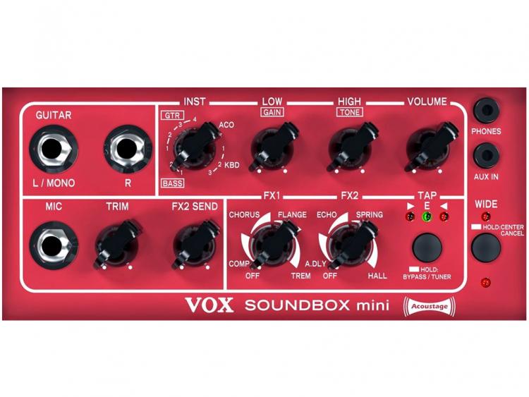 VOX Soundbox Mini Black Strumenti Musicali