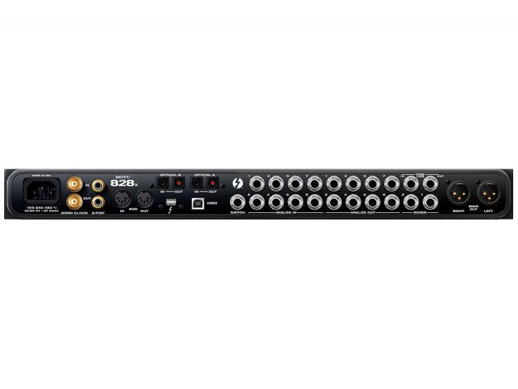 DTM・DAW MOTU 828x + steinberg TIME BASE + PD8L Features