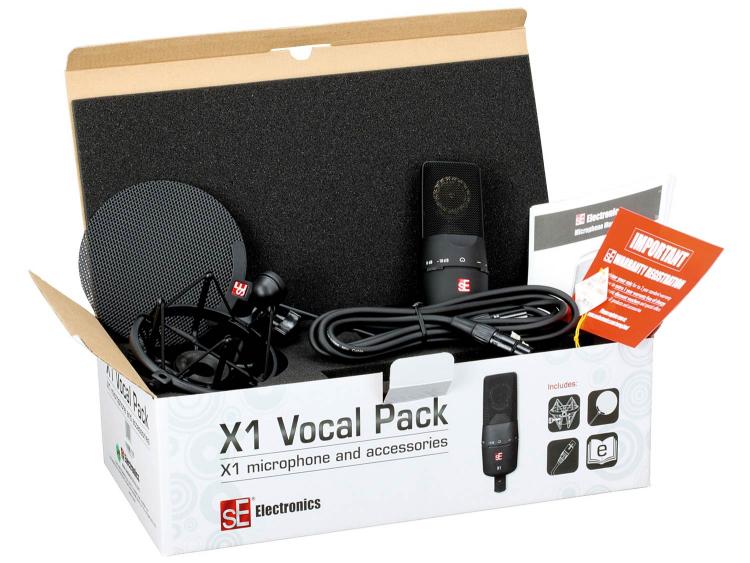 SE ELECTRONICS X1 Vocal Pack | Strumenti Musicali .net