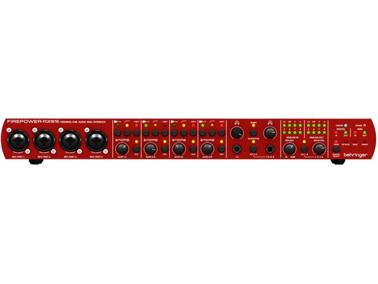 DTM・DAW Behringer FCA1616 BEHRINGER FCA1616 Firepower | Strumenti Musicali .net